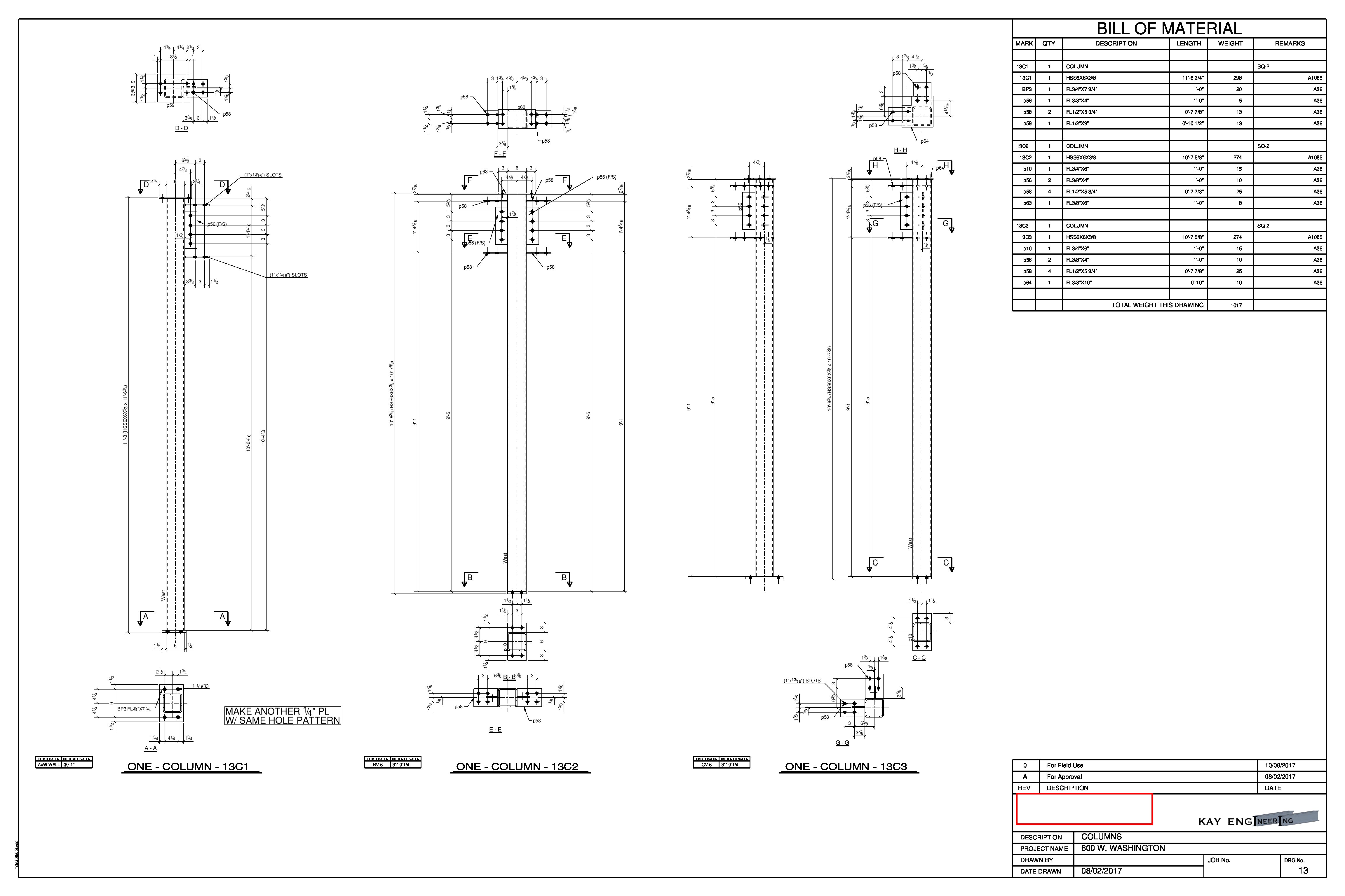 2018 - 800 W Washington - Kay Engineering